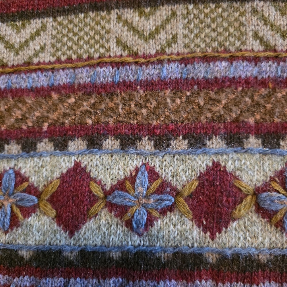Woolrich Multicolor V-Neck Sweater - Picture 6 of 9